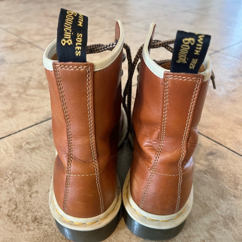 Like new camel Doc Marten Aerosoles. Worn twice.